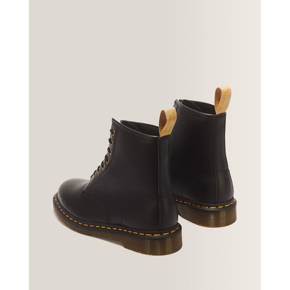 NEW Dr. Martens Vegan 1460 Felix Lace Up Boots Black Felix Rub Off 14045 - Picture 6 of 16